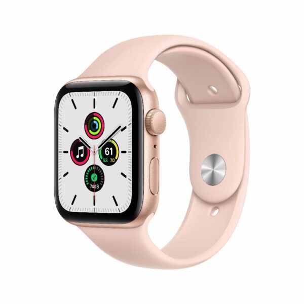 Refurbished Watch SE 2020 GPS + Cellular 44mm Rosegoud Als nieuw