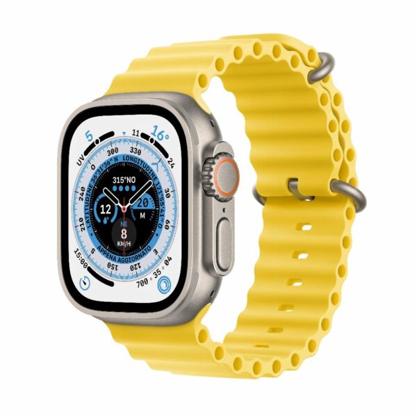 Refurbished Apple Watch Ultra 1 49 mm Ocean Geel Gebruikt