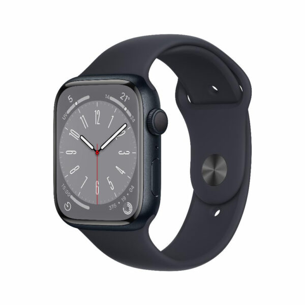 Refurbished Apple Watch Series 8 GPS 41 mm Zwart Gebruikt