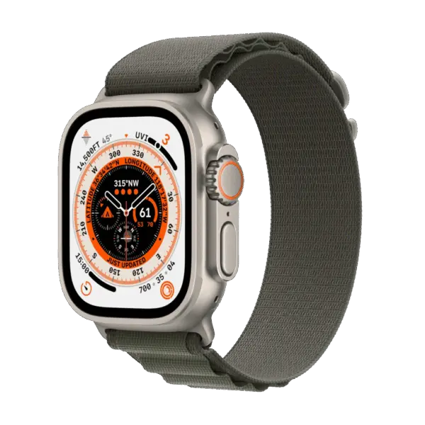 Refurbished Apple Watch Ultra 1 49mm Groen Gebruikt