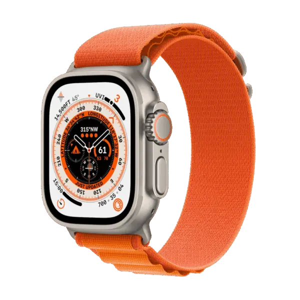 Refurbished Apple Watch Ultra 1 49mm Oranje Gebruikt