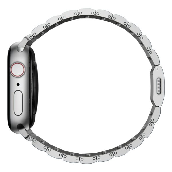Nomad Aluminium horlogeband 45/46/49 mm - Silver