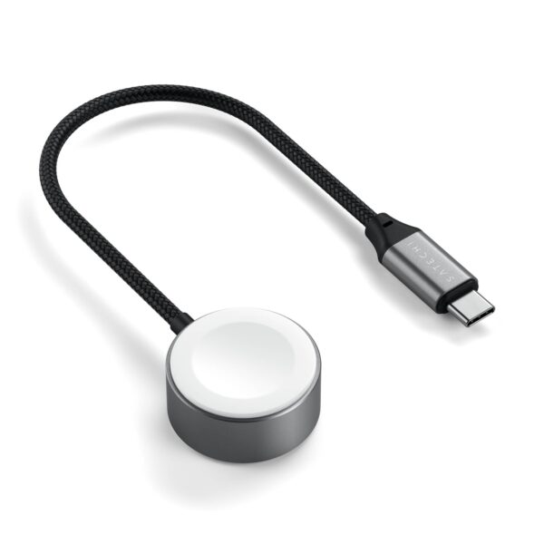 Satechi USB-C Snel laadkabel voor Apple Watch - Space Grey